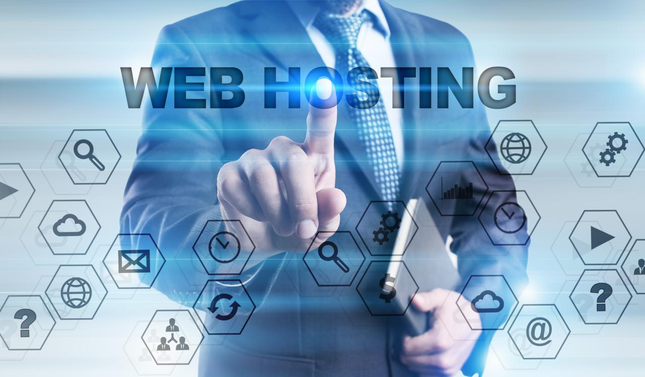 Web hosting services