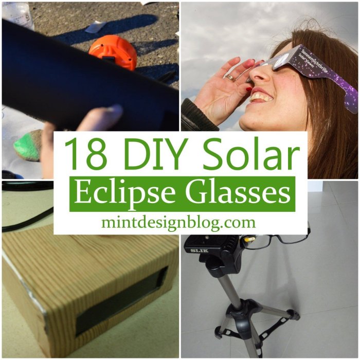 Diy solar glasses