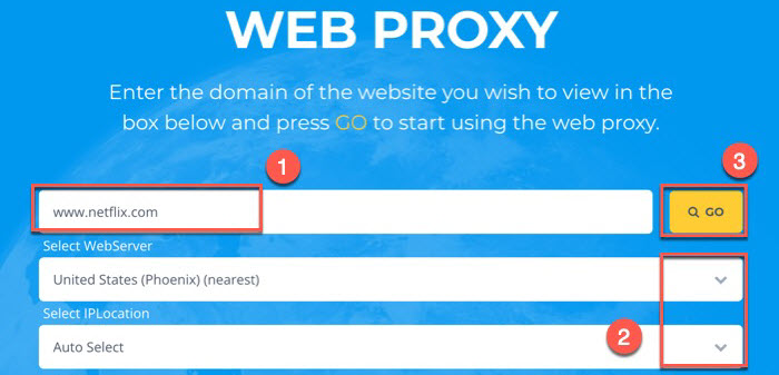 Proxy site one