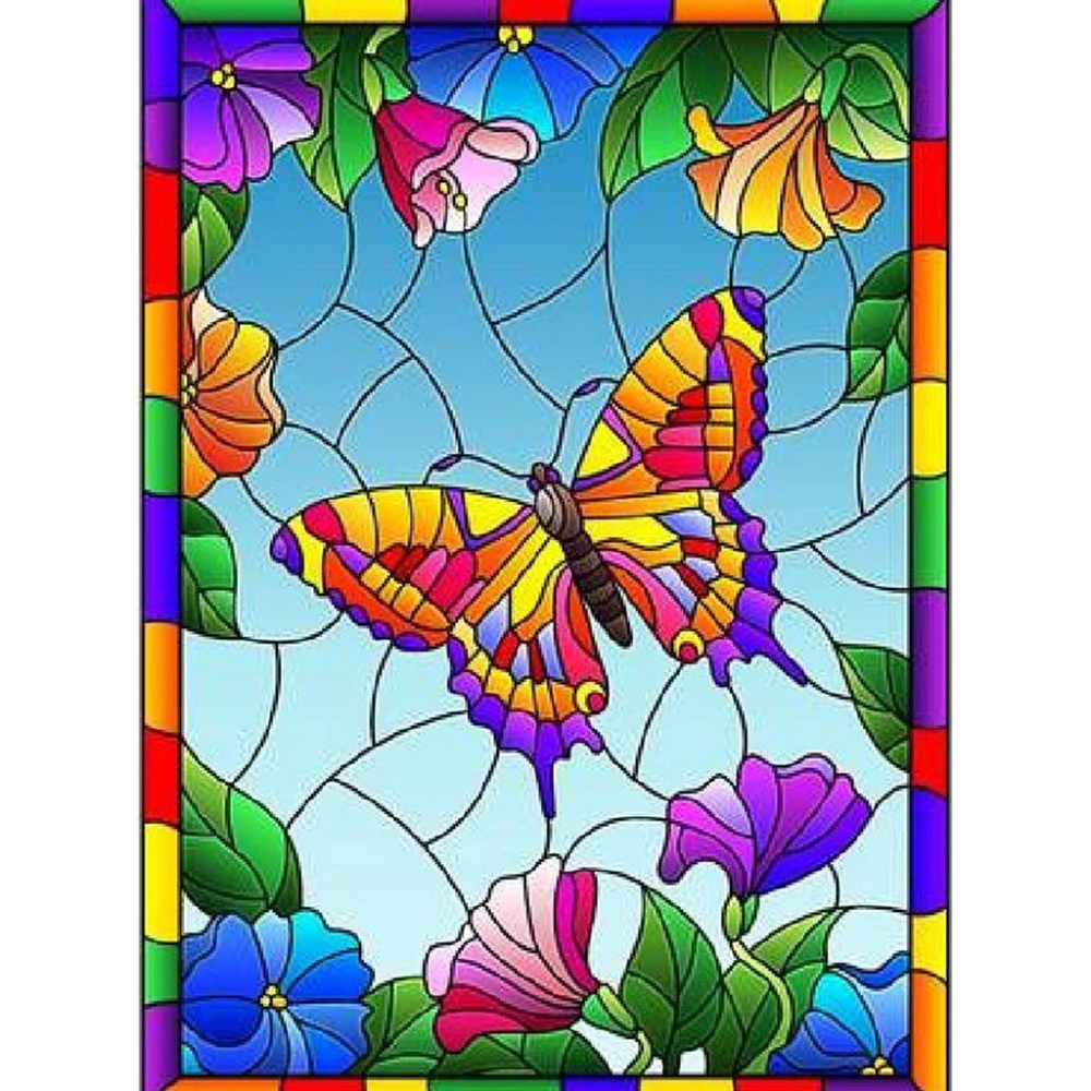 Glass stained window craft diy children refashionablylate shares cricut