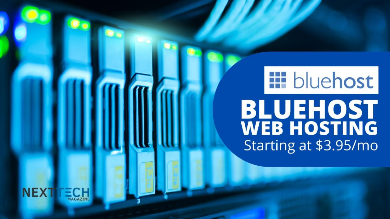 Bluehost web hosting