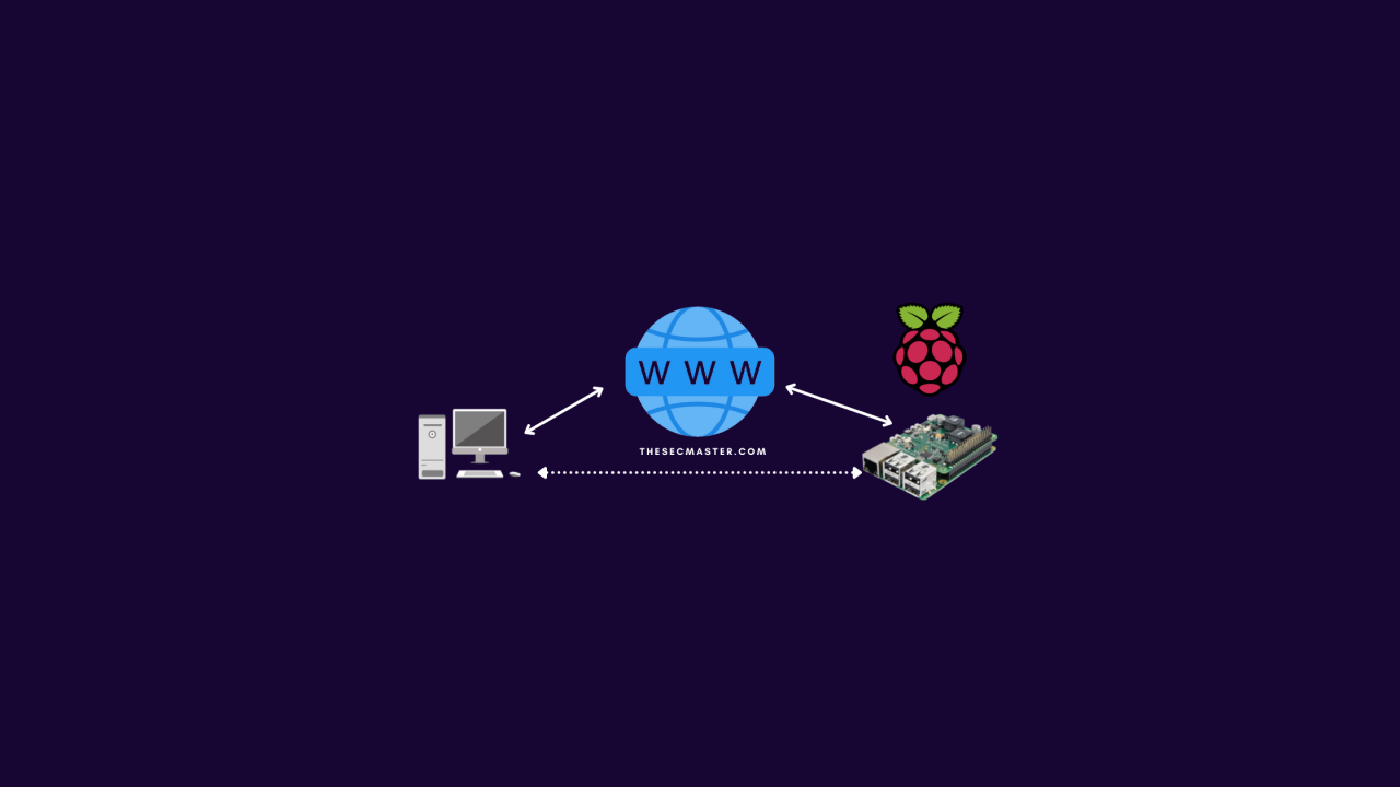 Raspberry pi vnc over internet