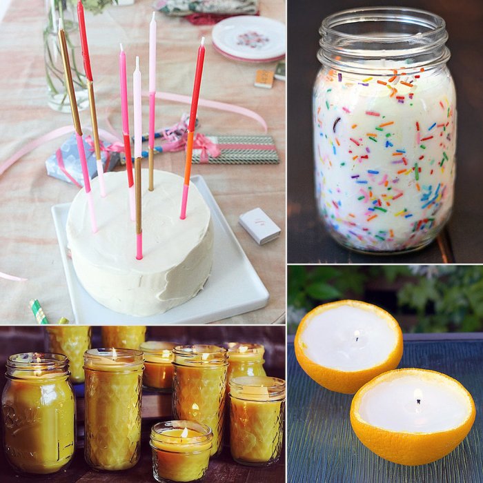 Make candles diy