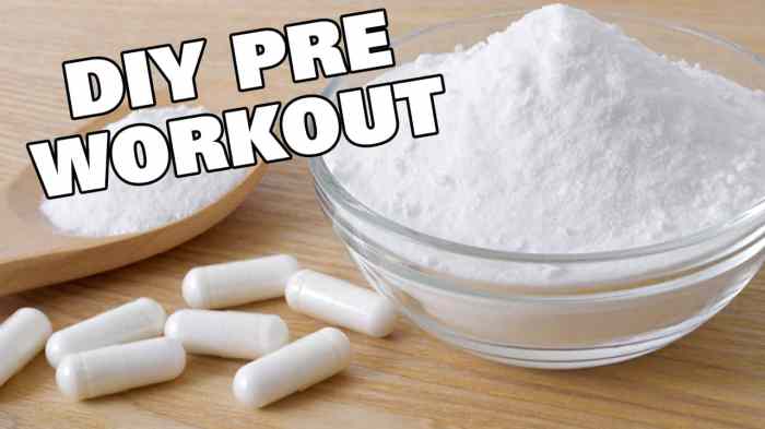 Diy pre workout