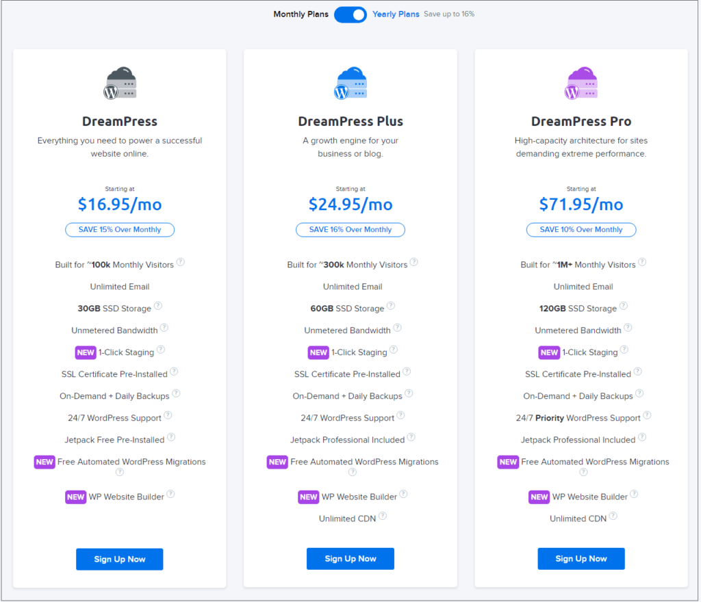 Pricing dreamhost review pros cons features