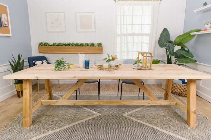 Diy outdoor garden table