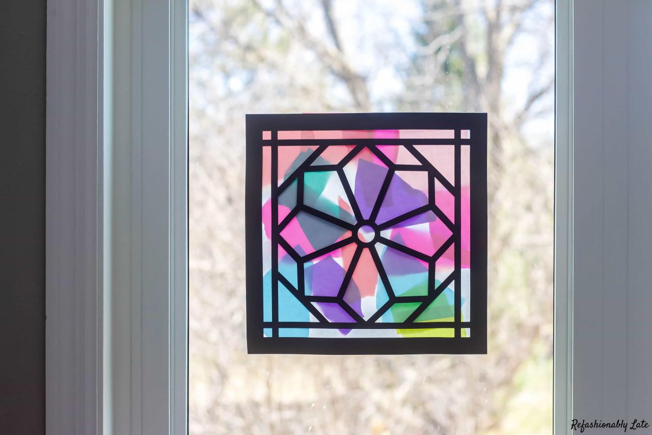 Diy stained glass