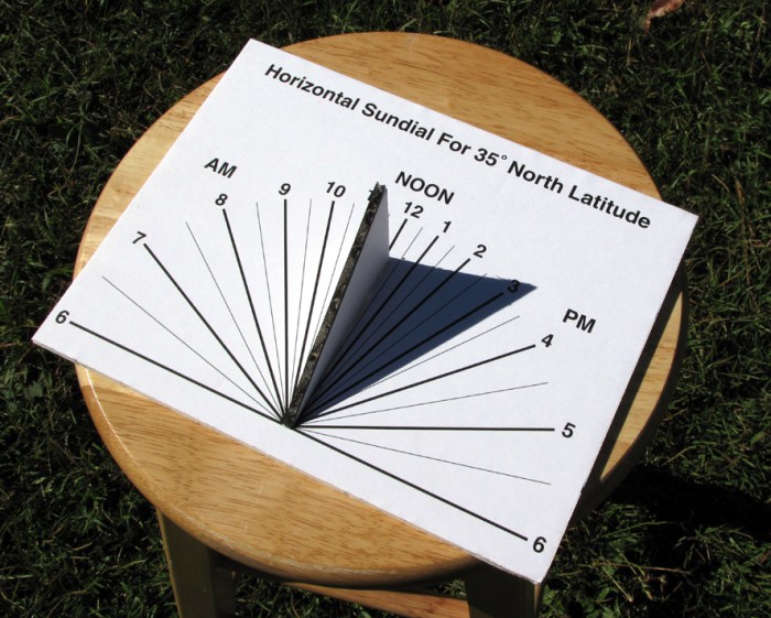 Diy sundial