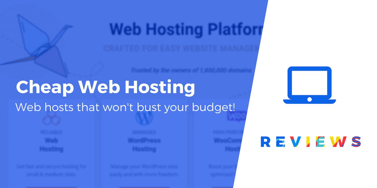 Best cheap website hosting