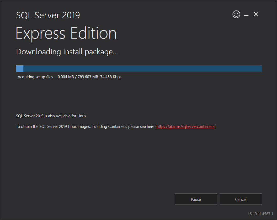 Sql server express download