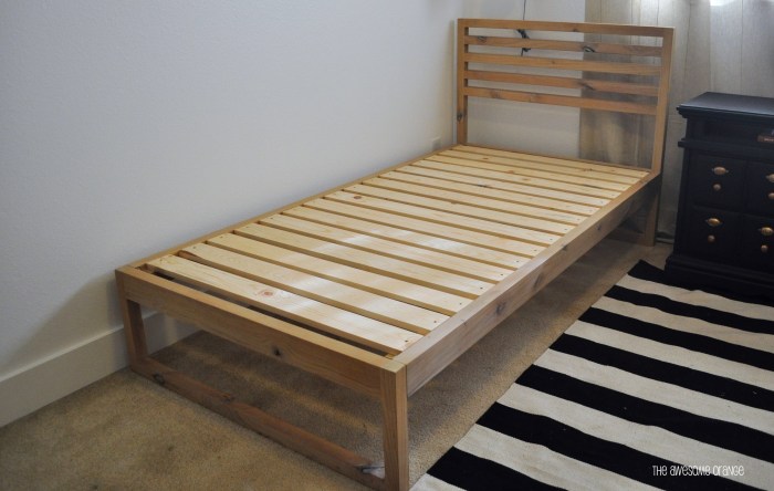 Diy twin bed