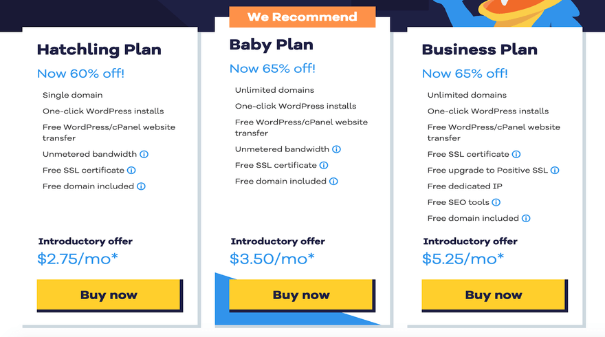 Hostgator pricing