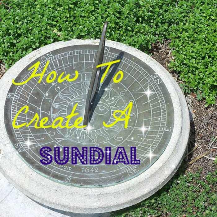 Diy sundial