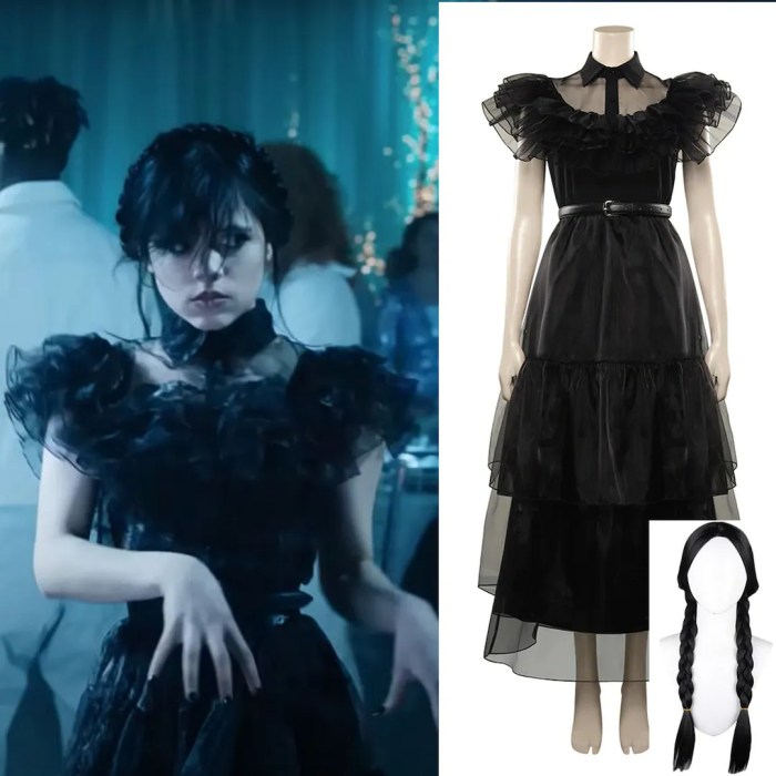 Diy wednesday addams dress