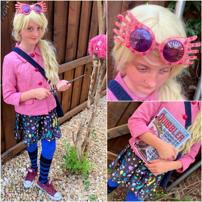 Luna lovegood costume diy