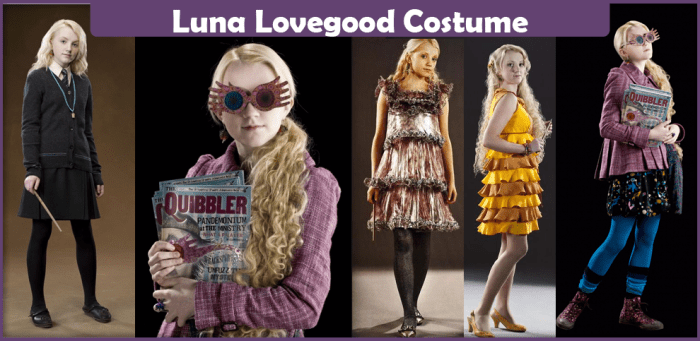 Luna lovegood costume diy