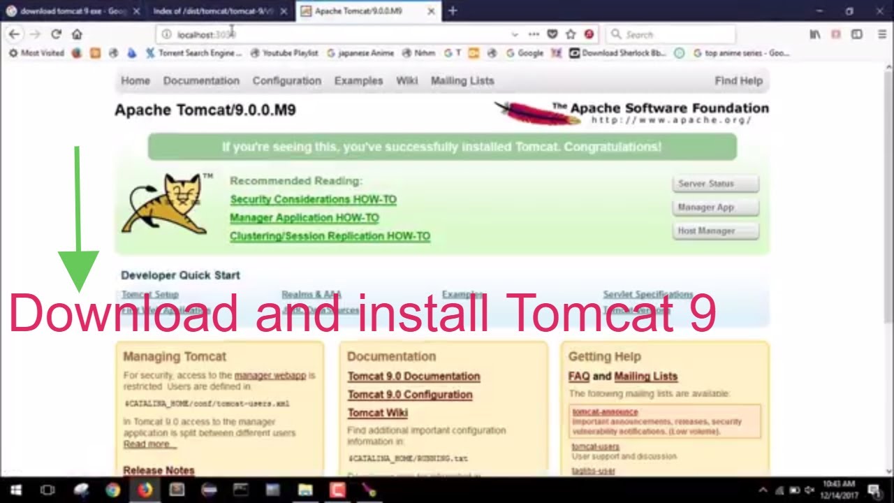 Tomcat 9 download