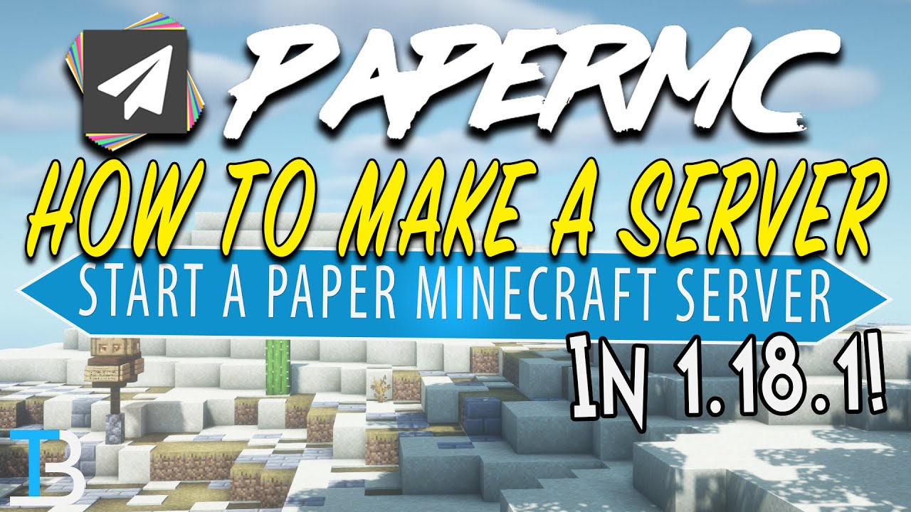 Paper minecraft server