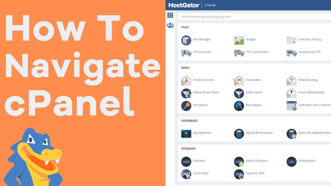 Hostgator cpanel
