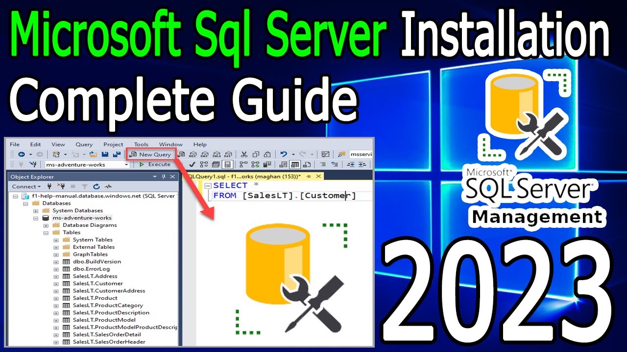 Sql management studio server ssms