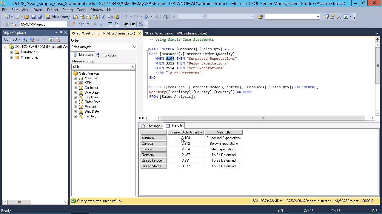 Sql server management studio 2014