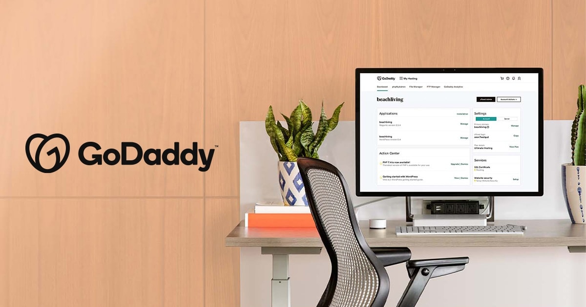 Godaddy web hosting