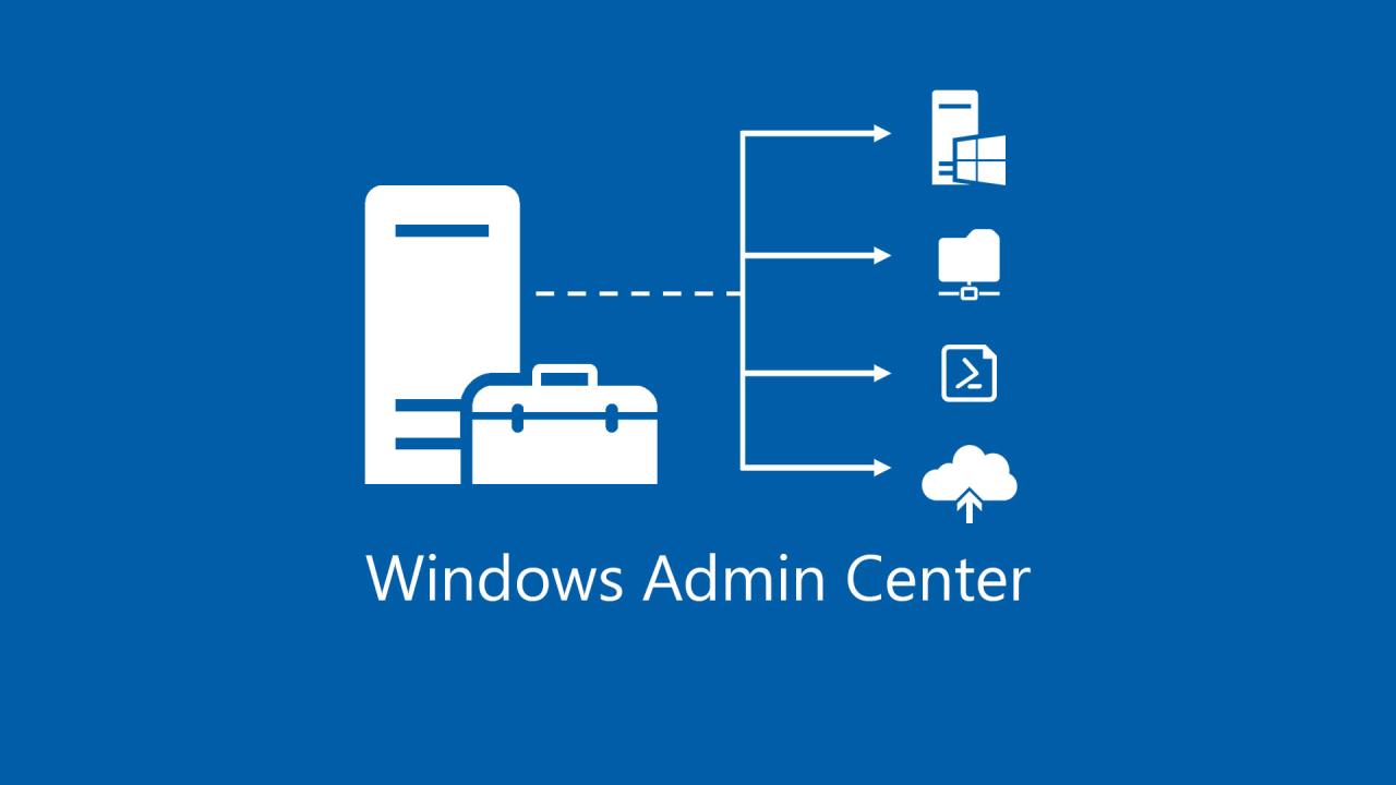 Windows admin center